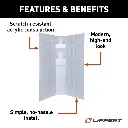 306205_Lippert_LippertNeoAngleRVShowerWallSurround34x34x68White306205_2_1_1.webp