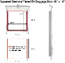 RV Baggage Door Square Diamond Plated 16 X 16 158909917 006.webp