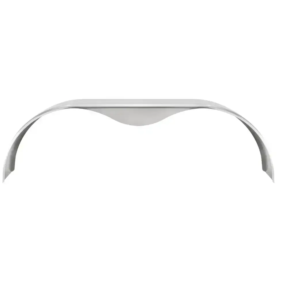 Tandem Trailer Fender 10 x 72 x 20 Aluminum Smooth Teardrop 003.webp