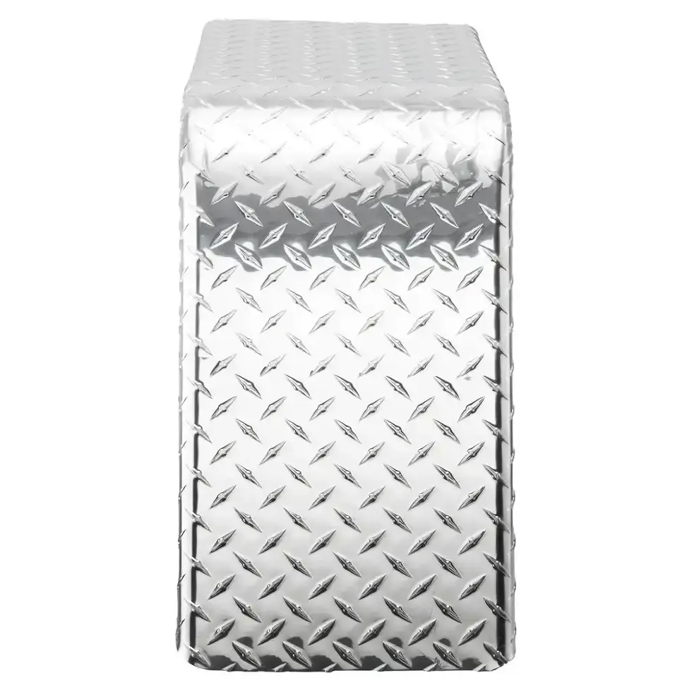 Trailer Fender 10x36x18 Aluminum Diamond Plate Flat Top 005.webp