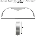 Tandem Trailer Fender 8x72x20 Aluminum Smooth Teardrop  005.webp