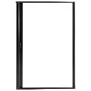 RV Retractable Rolling Shower Door black or platinum of various size 013.webp