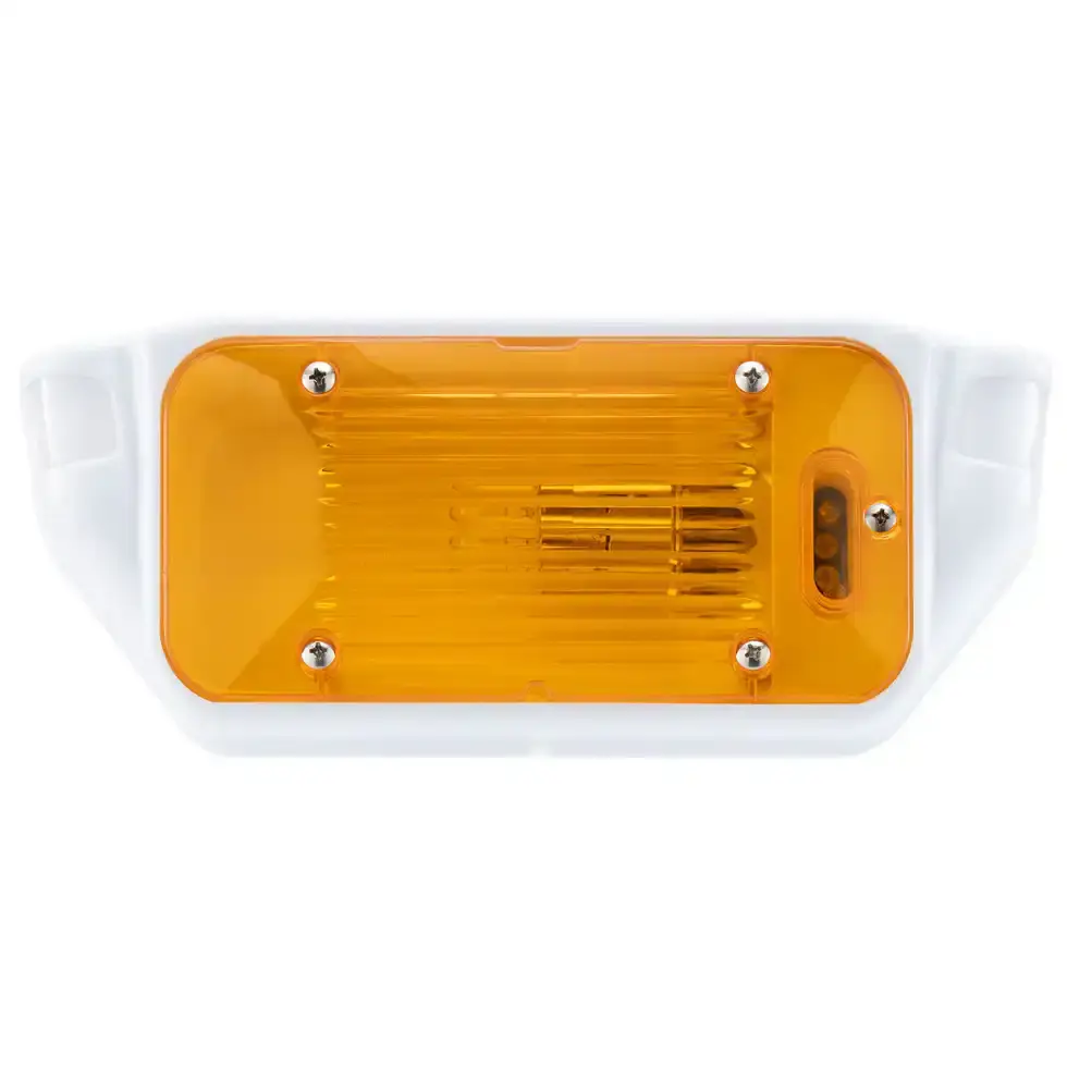 RV Motion Porch Light 12V White Smart Amber Lens SKU 158828184 001.webp