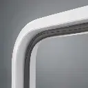 RV Compartment Door Round White 18 ½ X 10 SKU 124266100 010.webp