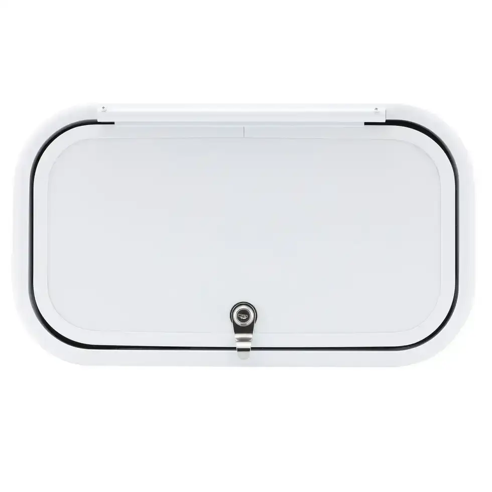 RV Compartment Door Round White 18 ½ X 10 SKU 124266100 001.webp