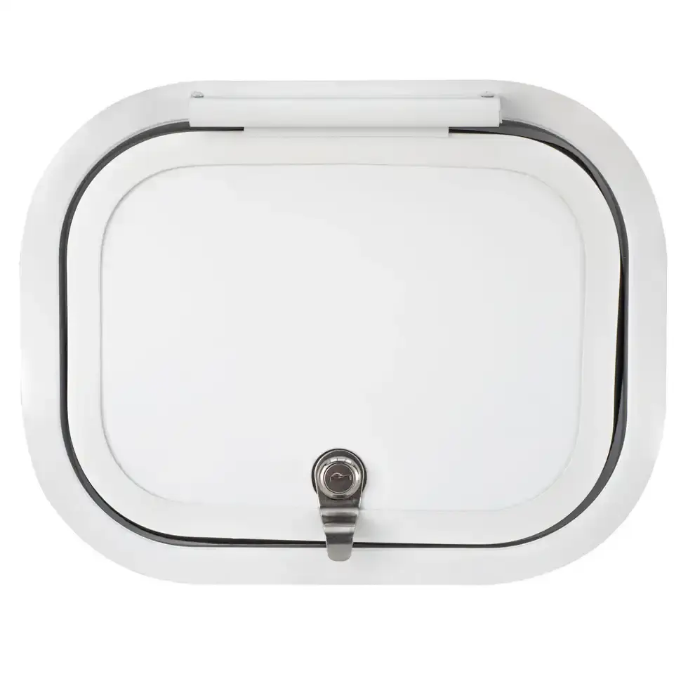 RV Compartment Door Round White 12 X 9 SKU 124265369 005.webp