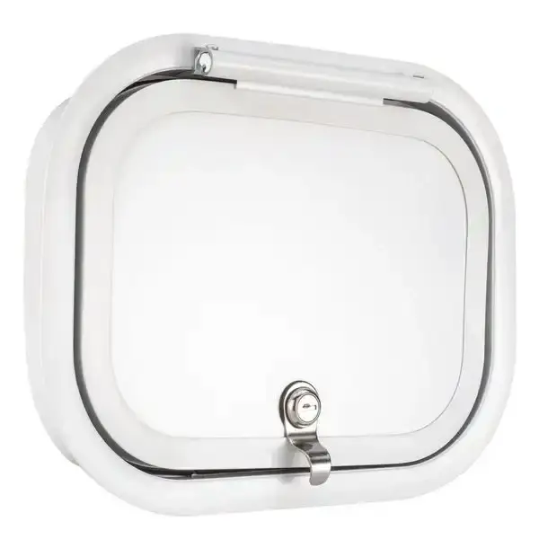 RV Compartment Door Round White 12 X 9 SKU 124265369 004.webp