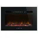 RV 36 Electric Fireplace with Wood Log Insert SKU LFP-36-L 003.webp