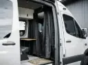 SPRINTER VAN HEADLINER SHELF CURTAIN ROD