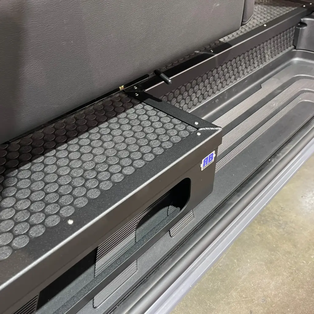 07+ Sprinter Van Sliding Door Step Entry Trim - Fits RB Extension w/ Upgraded 3/4" Sub Floor - BLACK