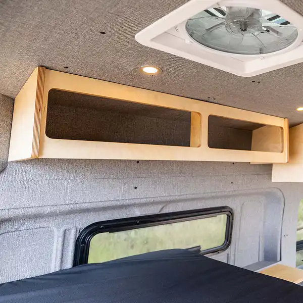 DIY Overhead Triple Shelf Kit for Sprinter Vans  - 68"