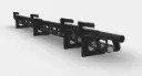 Sprinter Aluminum Running Boards With Drop-Down Sprinter 170