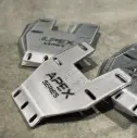 APEX - Rock Sliders / Side Steps - 170 - Drop Down - Steel