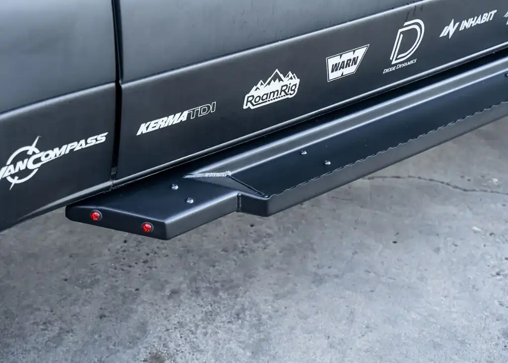 Sprinter/Transit Cab & Chassis, EKKO and Open Trail Side Steps - Short/Flat Version (Fits Driver & Passenger side)