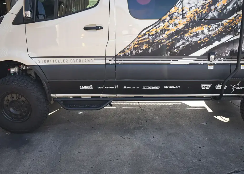 Sprinter Side Steps - Tube Version (Driver Side) 