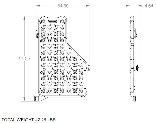 Sprinter 144 & 170 nVader™ Gen. 2 Rear Rack
