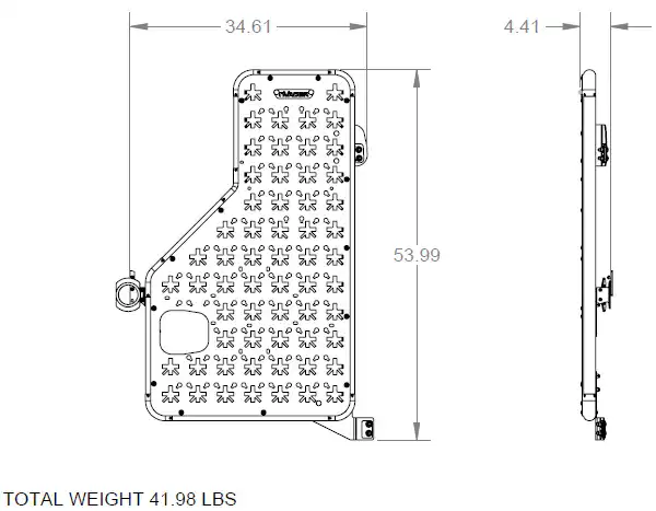 Sprinter 144 & 170 nVader™ Gen. 2 Rear Rack