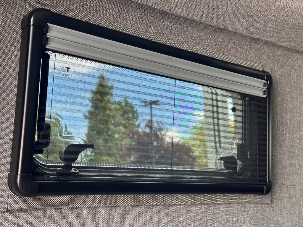 Glass Acrylic Dual Pane Camper Window 27.56"x11.81" 