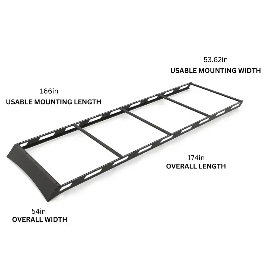 170" + 170" EXT High-Roof Rack - Mercedes Sprinter 