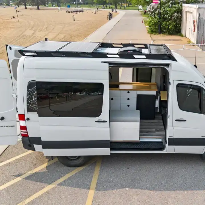 170" + 170" EXT High-Roof Rack - Mercedes Sprinter 