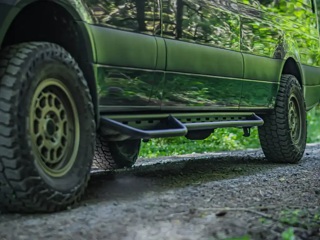 Sprinter Van Aluminum Side Steps 