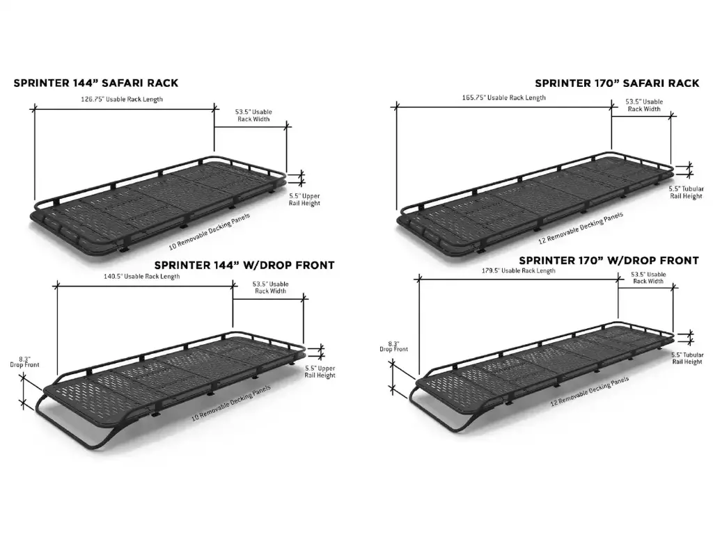 Sprinter Van Safari Roof Rack 