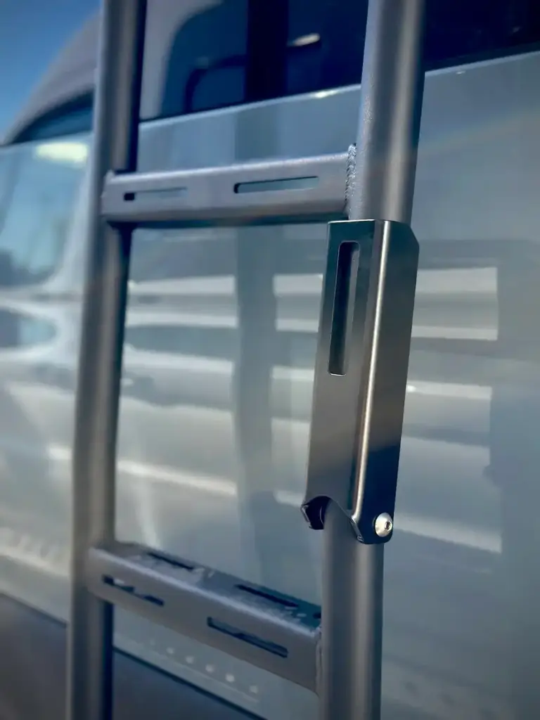 IBEX Series Side Ladder High Roof Sprinter Van - Aluminum - BACKLAND EXPEDITION GEAR