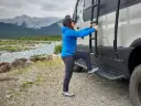 IBEX Series Side Ladder High Roof Sprinter Van - Aluminum - BACKLAND EXPEDITION GEAR