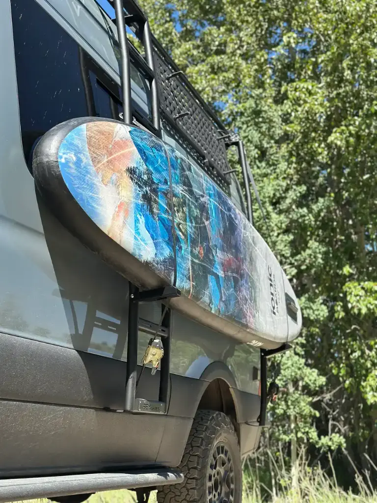 IBEX Series Side Ladder High Roof Sprinter Van - Aluminum - BACKLAND EXPEDITION GEAR