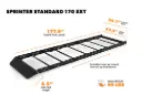 170" EXT - SPRINTER VAN STANDARD ROOF RACK