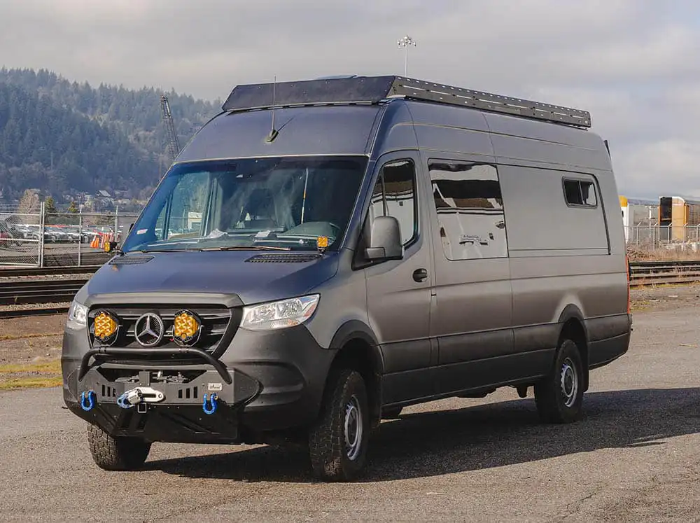 170" EXT - SPRINTER VAN STANDARD ROOF RACK