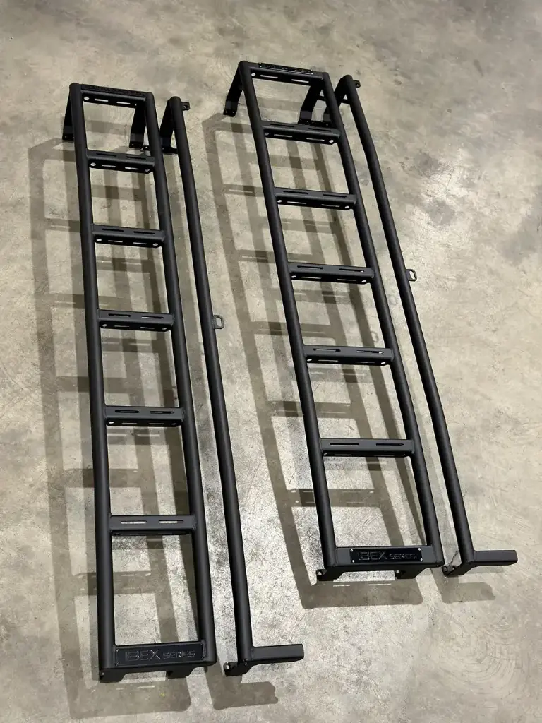IBEX - Side Ladder - Sprinter Van High Roof 12" - Aluminum 