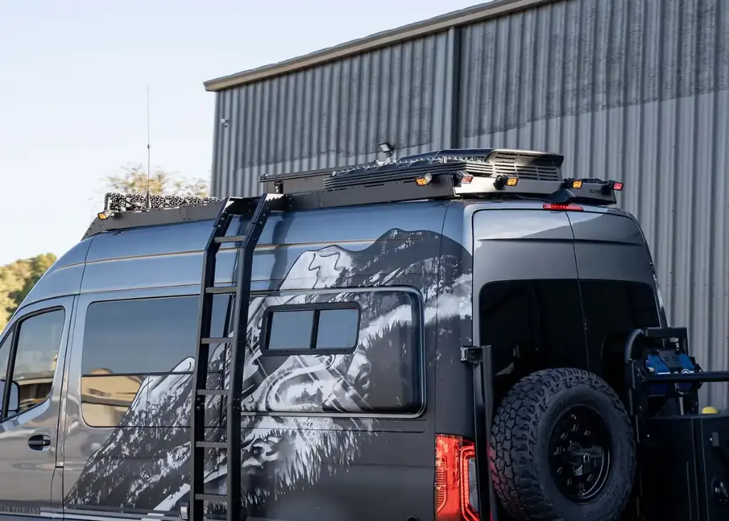 Mercedes Sprinter Flatpack Roof Rack - ROAMBUILT