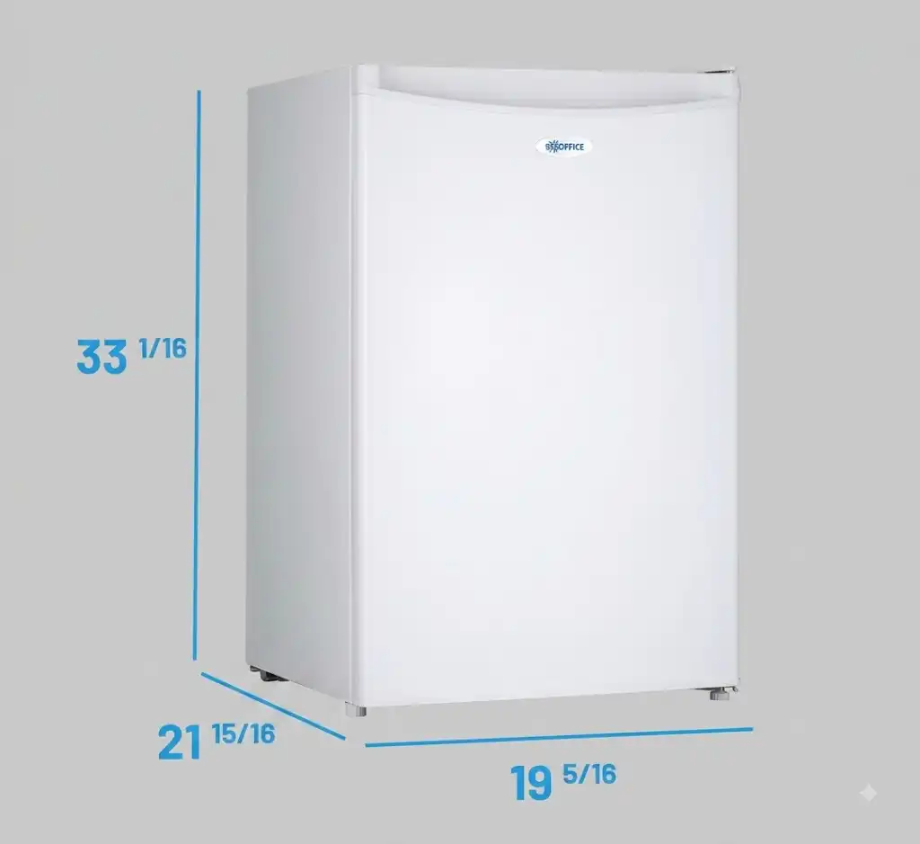 Solstice Model 126 — Compact Refrigerator with Freezer