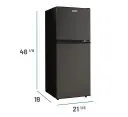Solstice Model 133SS — Mid-Size Refrigerator with Freezer