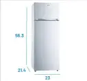 Solstice Model 212 — Large Compact Refrigerator with Freezer