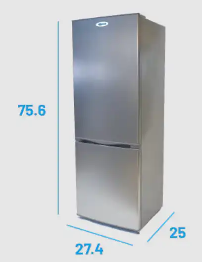 Solstice Model 425 — Large 12/24V DC Refrigerator with Bottom Freezer