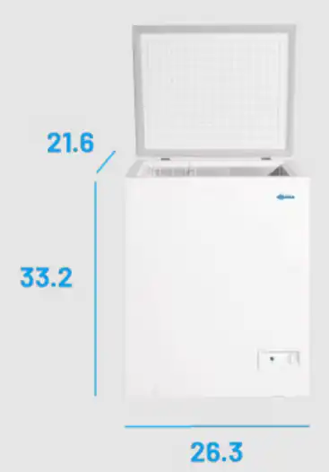 Solstice Model 156F — Compact 12/24V DC Freezer