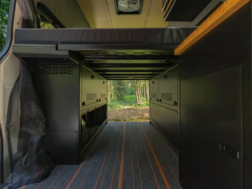 Modular Cabinet Bed System for Sprinter & Transit 