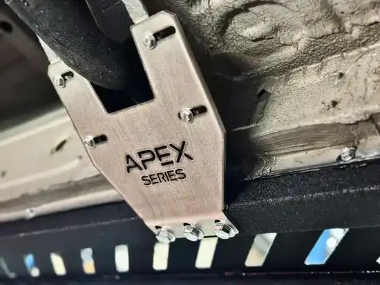 APEX - Side Steps - 170 - Regular - Aluminum - Short Driver Side 