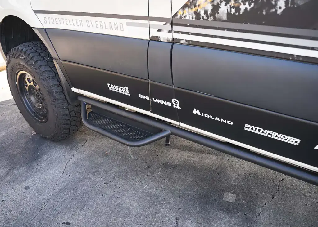 Sprinter Side Steps - Tube Version (Driver Side) 