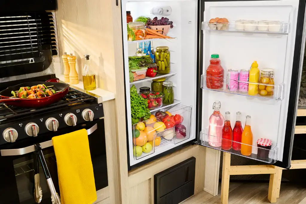 Solstice Model 283 — Large Compact Refrigerator with Freezer