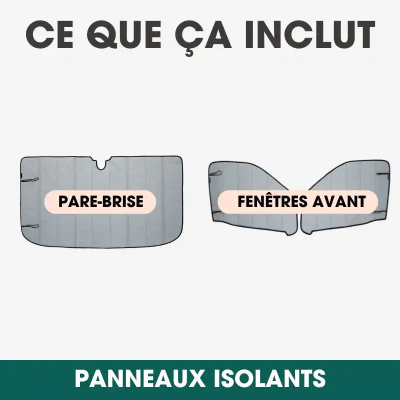 Front Insulation Panel Kit – Dodge ProMaster