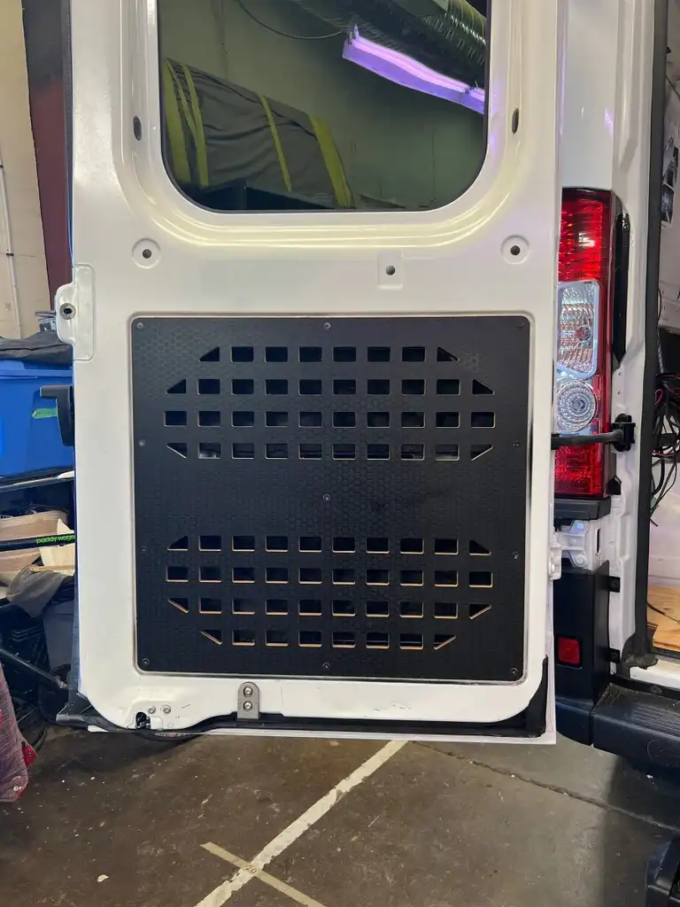 Molle Storage Panels for Promaster Rear Doors