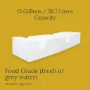 Promaster Undermount Water Tank (15 Gallon)