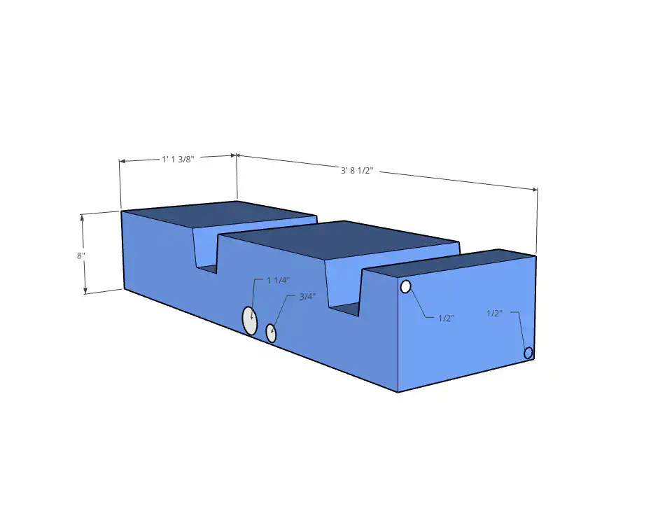 Promaster Undermount Water Tank (15 Gallon)