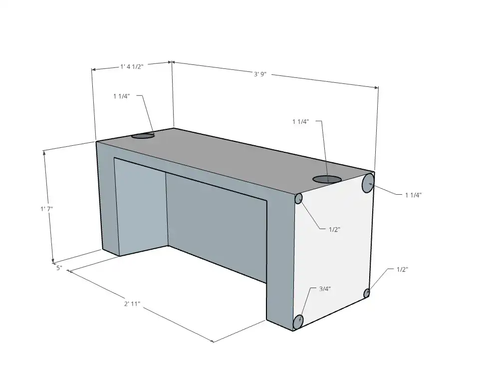 Promaster Wheel Well Water Tank (32 Gallon)