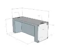 Promaster Wheel Well Water Tank (32 Gallon)