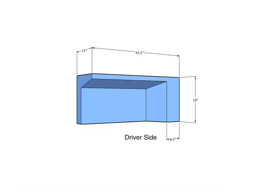 Promaster Wheel Well Water Tank (22 Gallon)