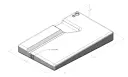 36 Gallon Undercarriage Fresh/Grey Water Tank for 2013-2025 Dodge / Promaster 2500, 3500 159” and 159" ext (10-3021)
